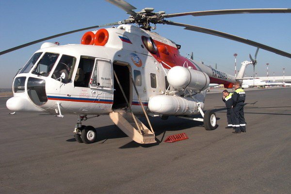 Санитарный вертолет всегда готов к осуществлению медицинского рейса в срочном порядке